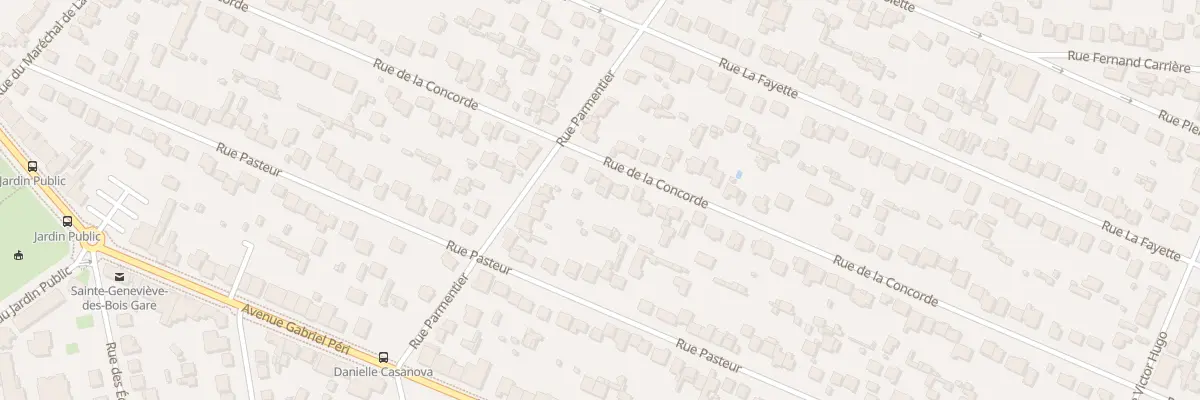 Plan du 68 Rue de la Concorde à Sainte-Geneviève-des-Bois