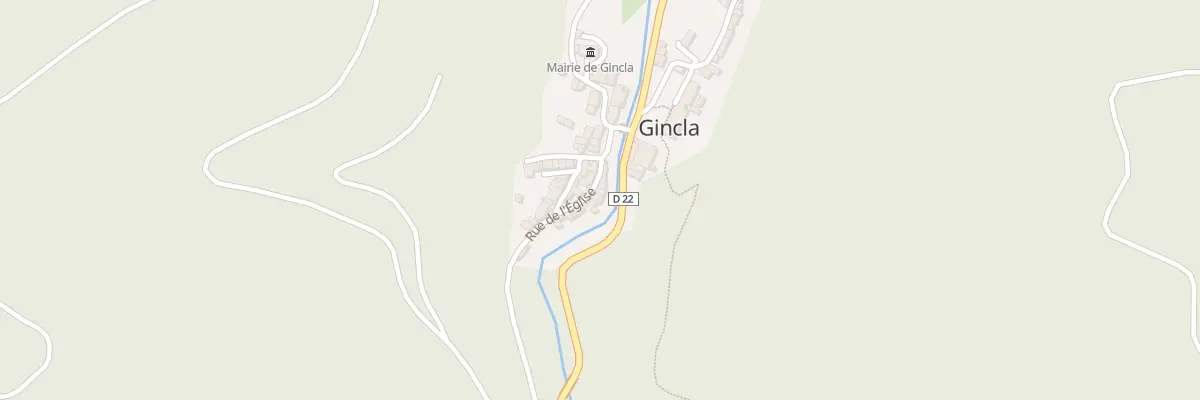 Plan du 61 Le Village à Gincla