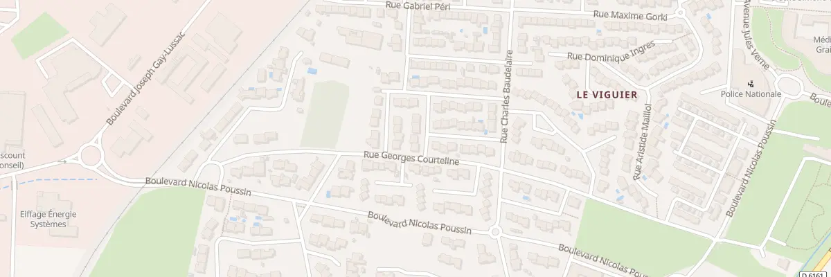 Plan du 3 Rue Gaston Leroux à Carcassonne