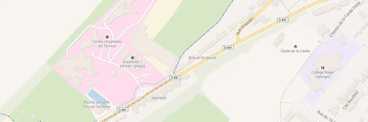 Plan du 164 Rue d’Hesdin à Saint-Pol-sur-Ternoise