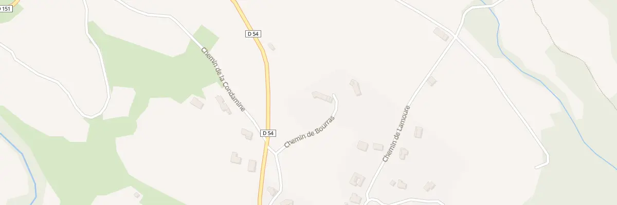 Plan du 3 Che La Condamine à Villebazy