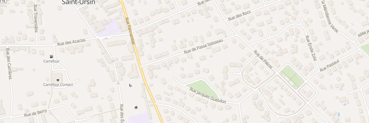 Plan du 12 Rue de Passe Vaisseau à La Chapelle-Saint-Ursin