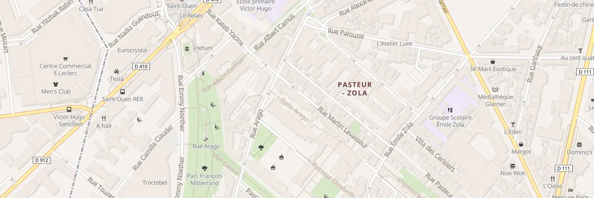 Plan du 8 Rue Martin Levasseur à Saint-Ouen-sur-Seine