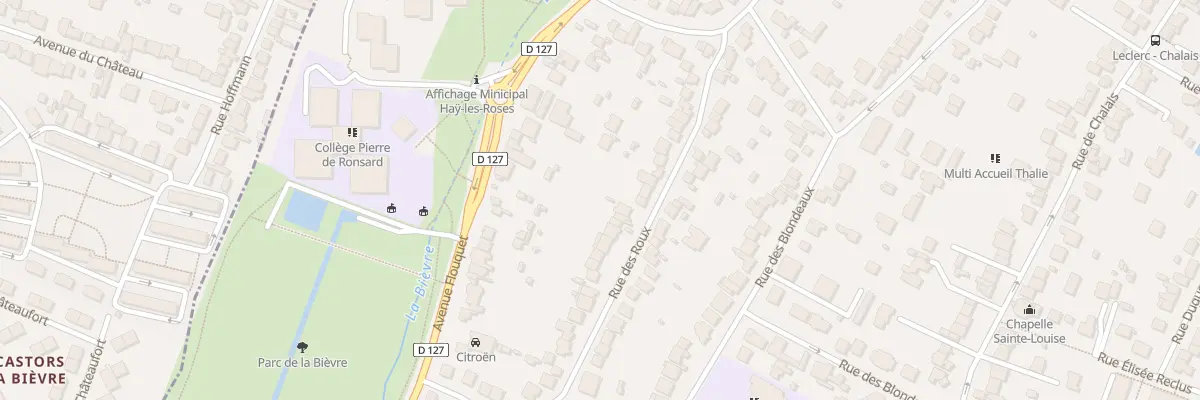 Plan du 26 Rue des Roux à L’Haÿ-les-Roses