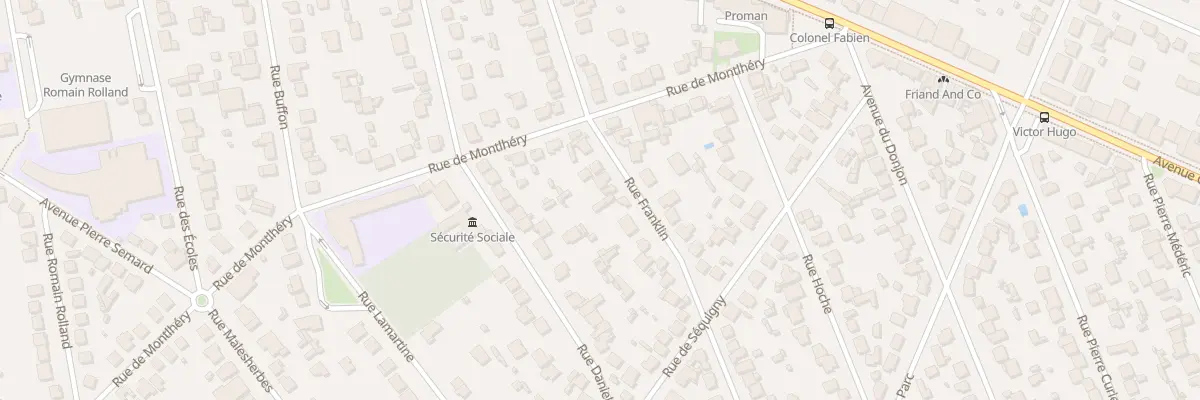 Plan du 36 Rue Franklin à Sainte-Geneviève-des-Bois