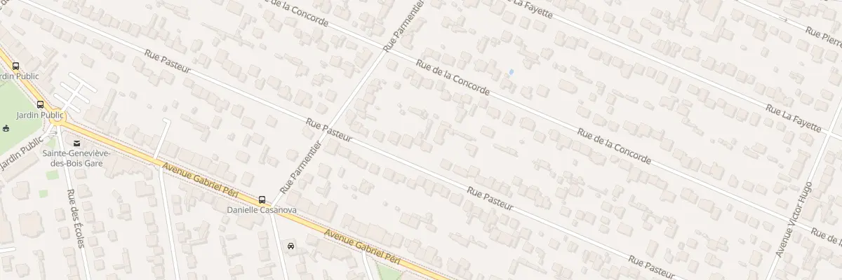 Plan du 73 Rue Pasteur à Sainte-Geneviève-des-Bois