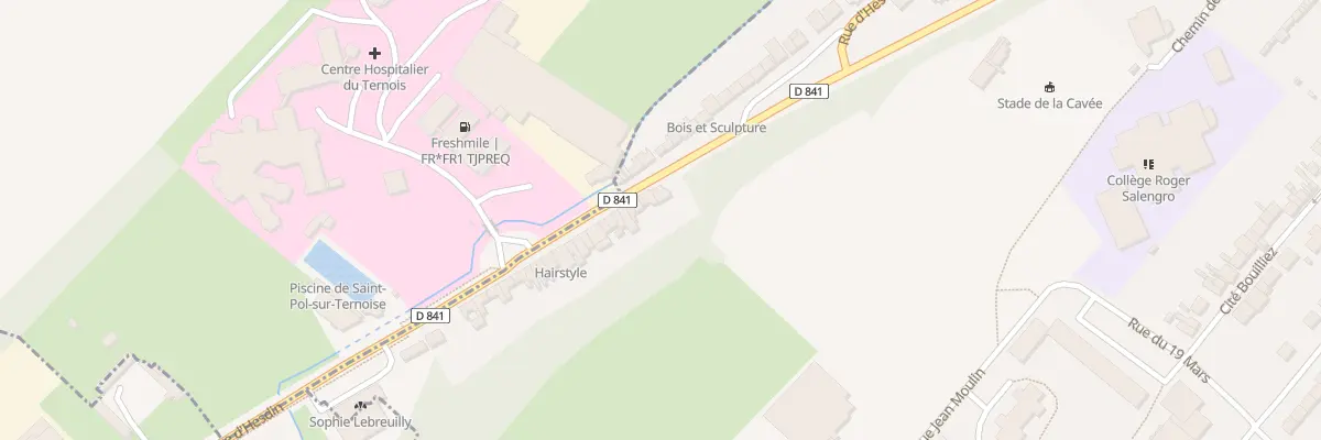 Plan du 127 Rue d’Hesdin à Saint-Pol-sur-Ternoise