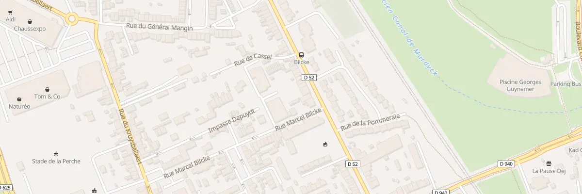 Plan du 221 Rue de Cassel à Dunkerque