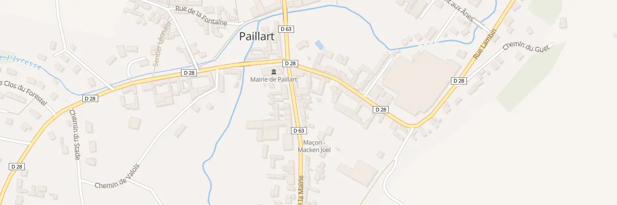 Plan du 5 Rue de la Mairie à Paillart