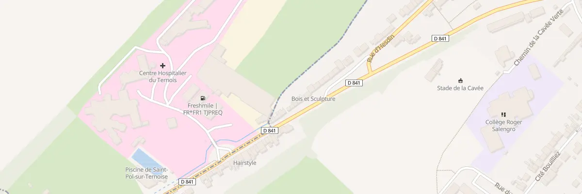 Plan du 160 Rue d’Hesdin à Saint-Pol-sur-Ternoise
