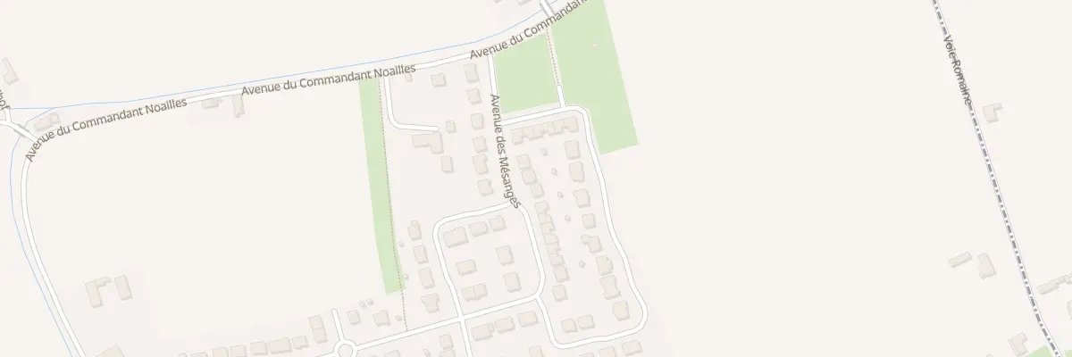 Plan du 46 Av des Mésanges à Spycker
