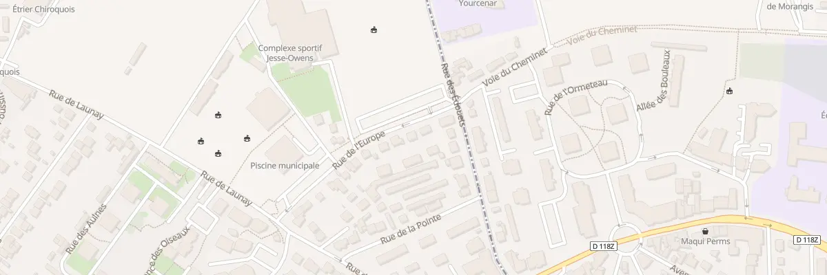 Plan du 36 Rue de l’Europe à Chilly-Mazarin