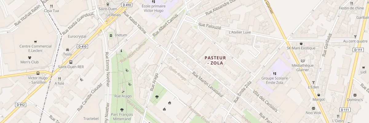 Plan du 3B Rue Martin Levasseur à Saint-Ouen-sur-Seine
