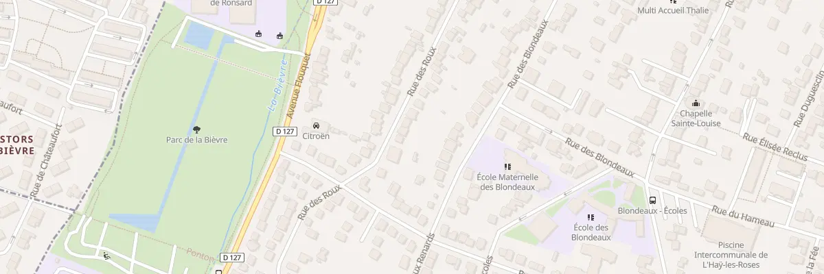Plan du 53 Rue des Roux à L’Haÿ-les-Roses