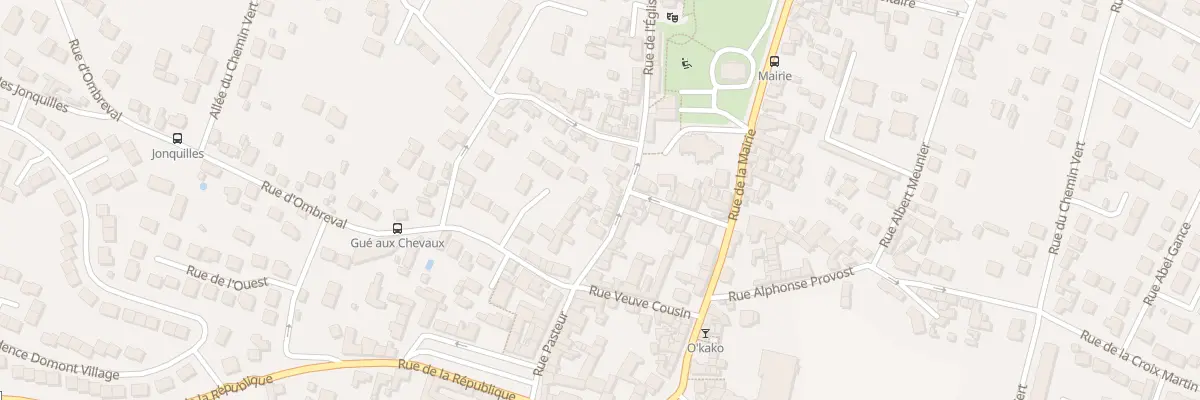 Plan du 9 Rue de l’Église à Domont