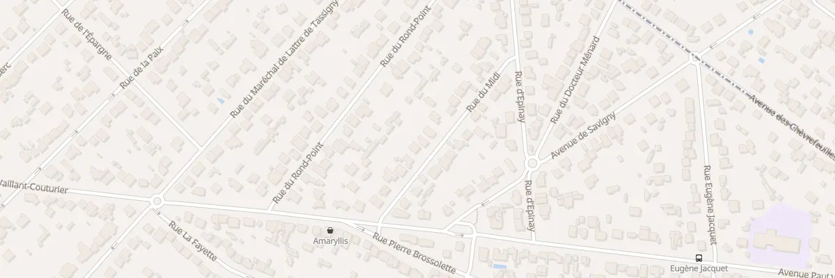 Plan du 15 Rue du Midi à Sainte-Geneviève-des-Bois