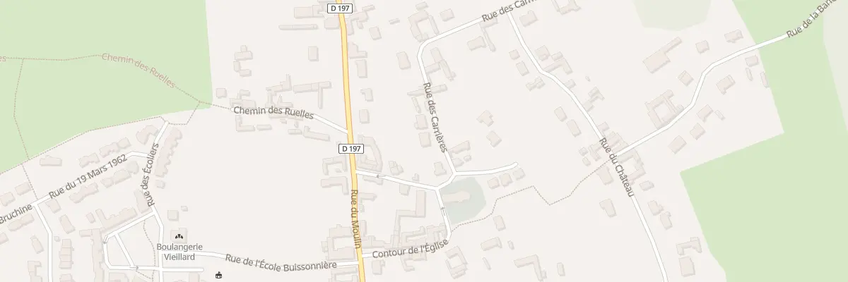 Plan du 1B Rue des Carrieres à Mametz