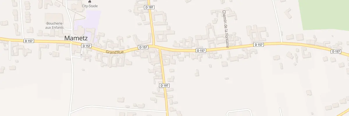 Plan du 773 Rue Principale à Mametz