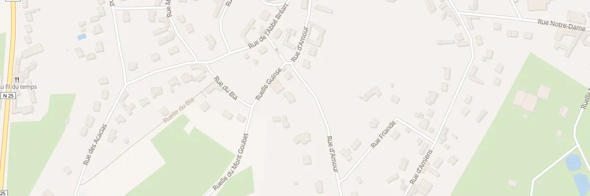 Plan du 10 Rue d’Amour à Talmas