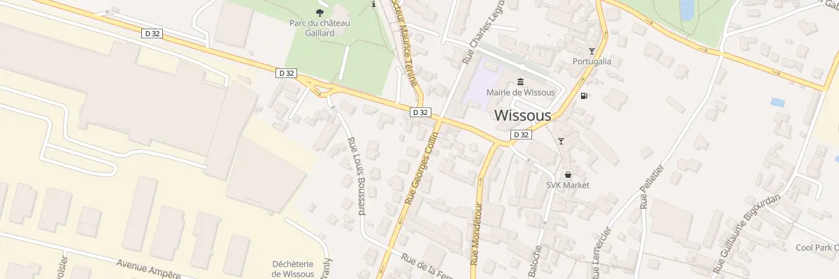 Plan du 4 Rue Georges Collin à Wissous