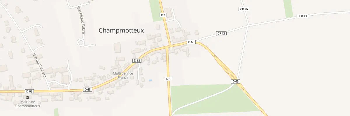 Plan du 54 Rue Michel de l’Hopital à Champmotteux