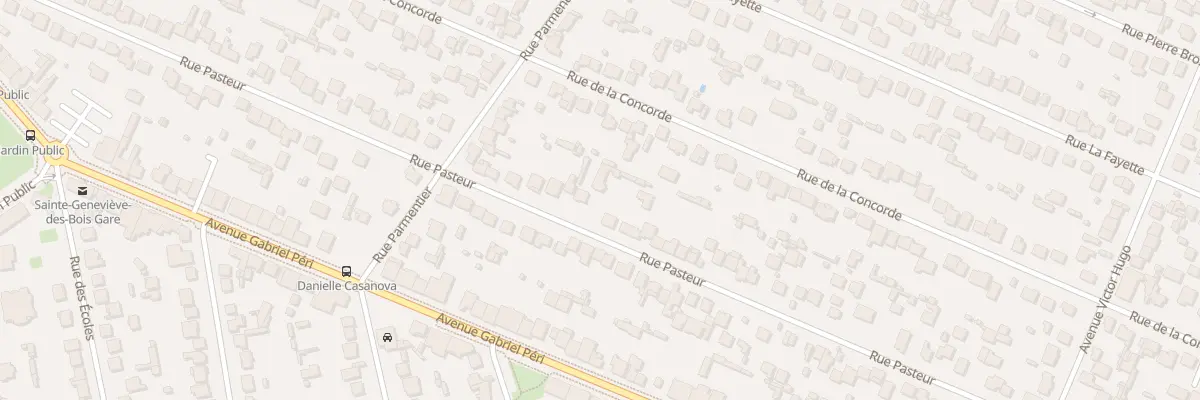 Plan du 77 Rue Pasteur à Sainte-Geneviève-des-Bois