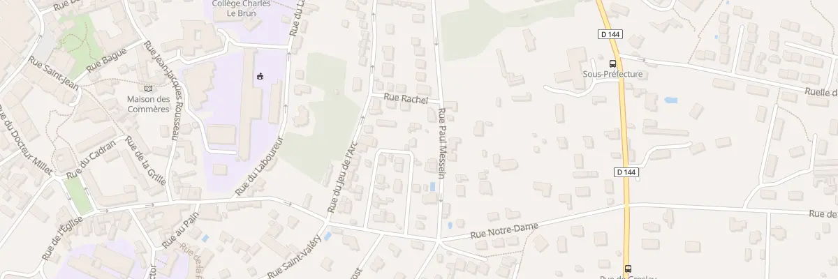 Plan du 20 Rue du Clos Notre-Dame à Montmorency