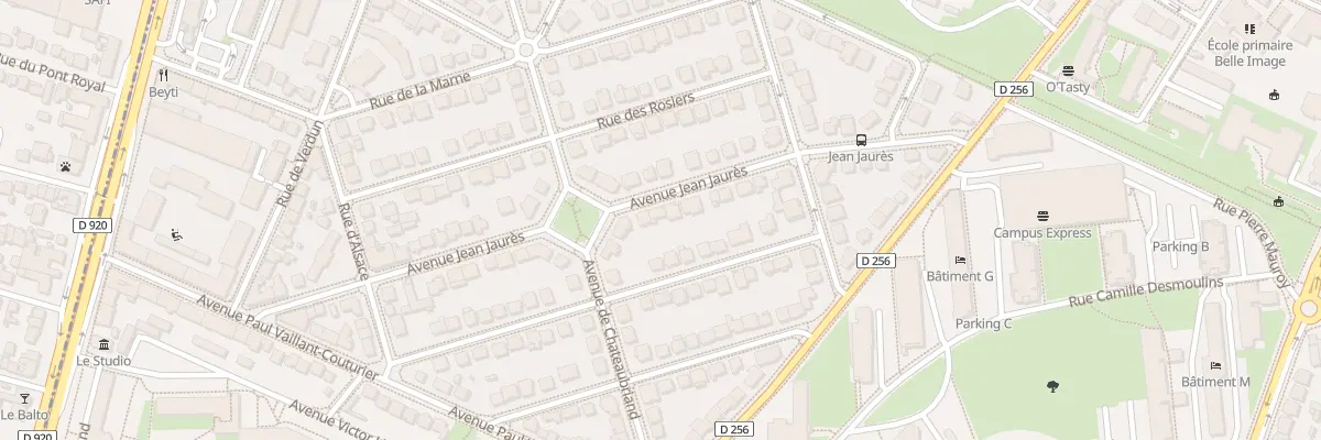 Plan du 29 Av Jean Jaurès à Cachan