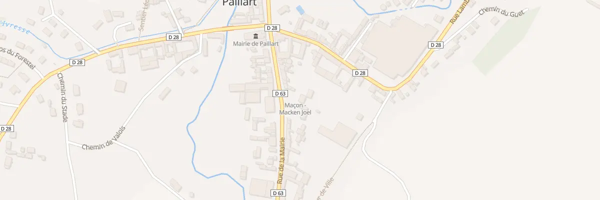 Plan du 13 Rue de la Mairie à Paillart