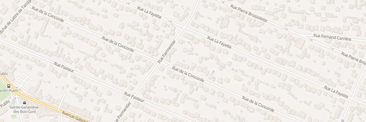 Plan du 69 Rue de la Concorde à Sainte-Geneviève-des-Bois