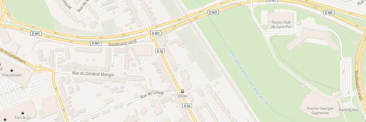 Plan du 338 Rue de Cassel à Dunkerque
