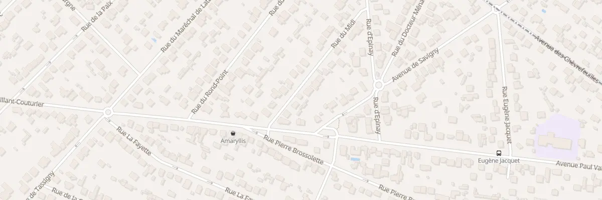 Plan du 6 Rue du Midi à Sainte-Geneviève-des-Bois
