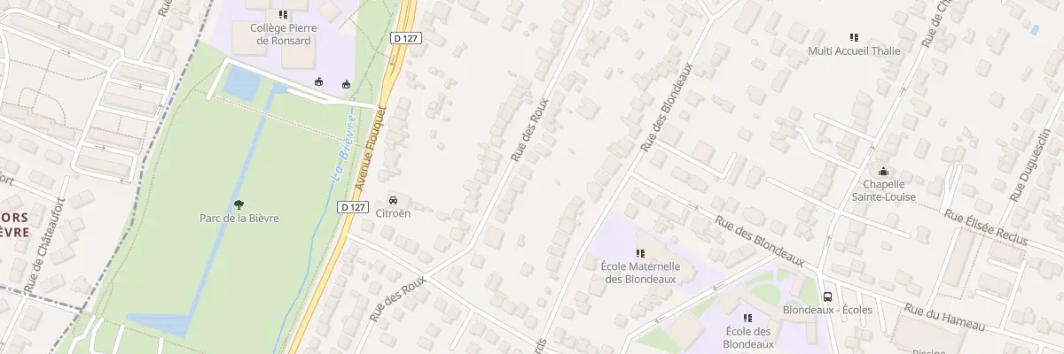 Plan du 45 Rue des Roux à L’Haÿ-les-Roses