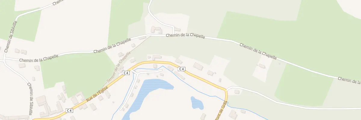 Plan du 128 Rue de l’Eglise à Bouret-sur-Canche
