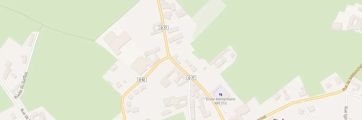 Plan du 15 Rue de Febvin à Fiefs