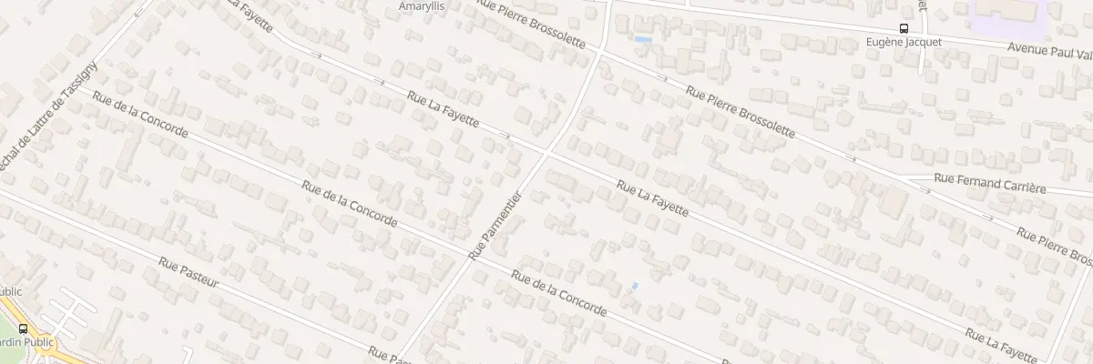 Plan du 66 Rue la Fayette à Sainte-Geneviève-des-Bois