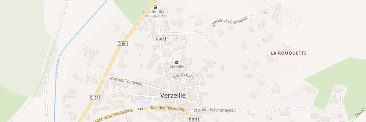 Plan du 7 Rue du Sol à Verzeille