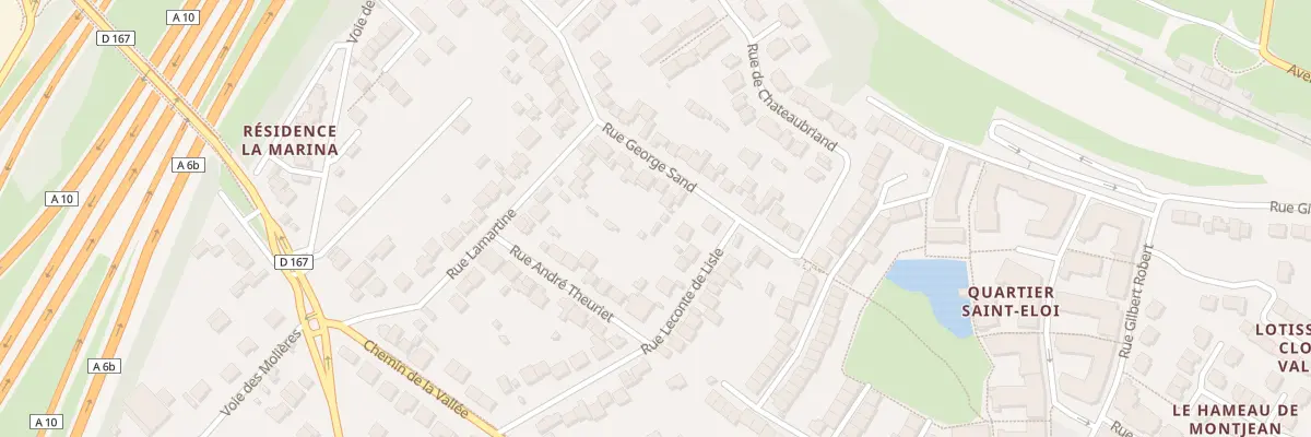 Plan du 36 Rue George Sand à Wissous