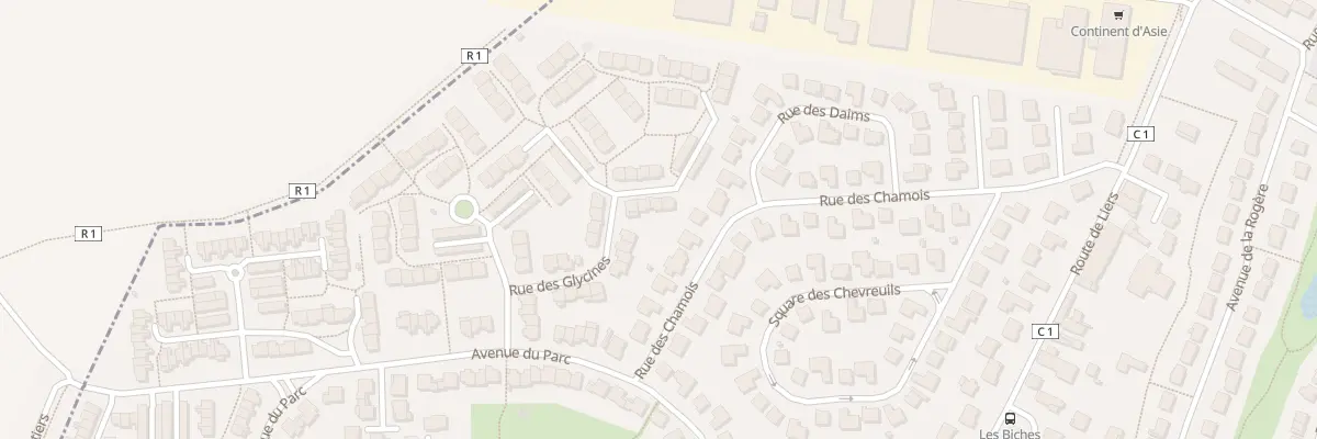 Plan du 22 Rue des Glycines au Plessis-Pâté