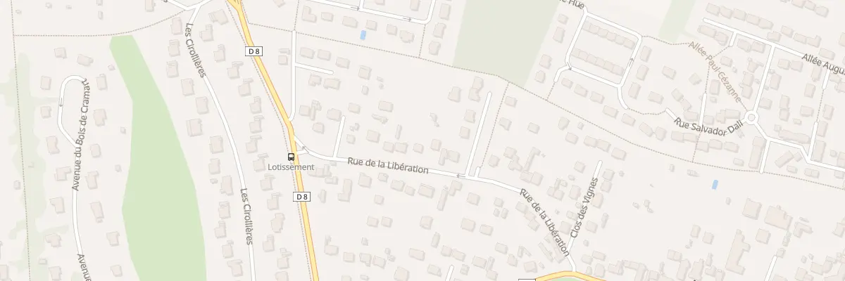 Plan du 78 Rue de la Libération à Saint-Vrain