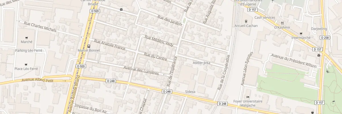 Plan du 36 Rue de l’Espérance à Cachan