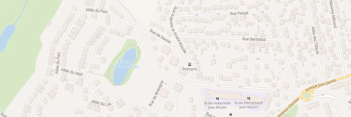Plan du 11 Rue de Bretagne à Domont