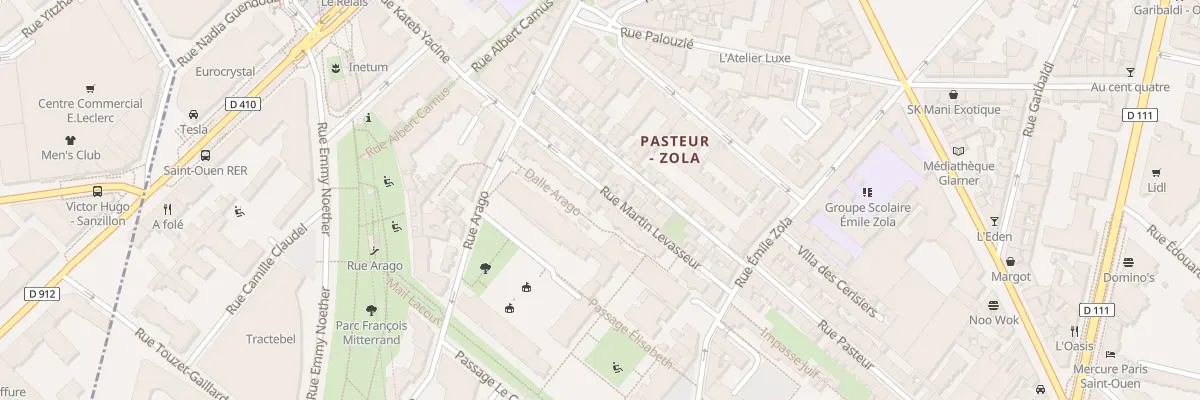 Plan du 16 Rue Martin Levasseur à Saint-Ouen-sur-Seine