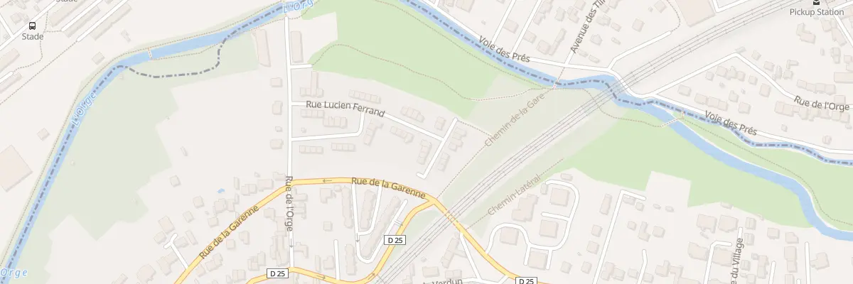 Plan du 7 All des Troenes à Villemoisson-sur-Orge