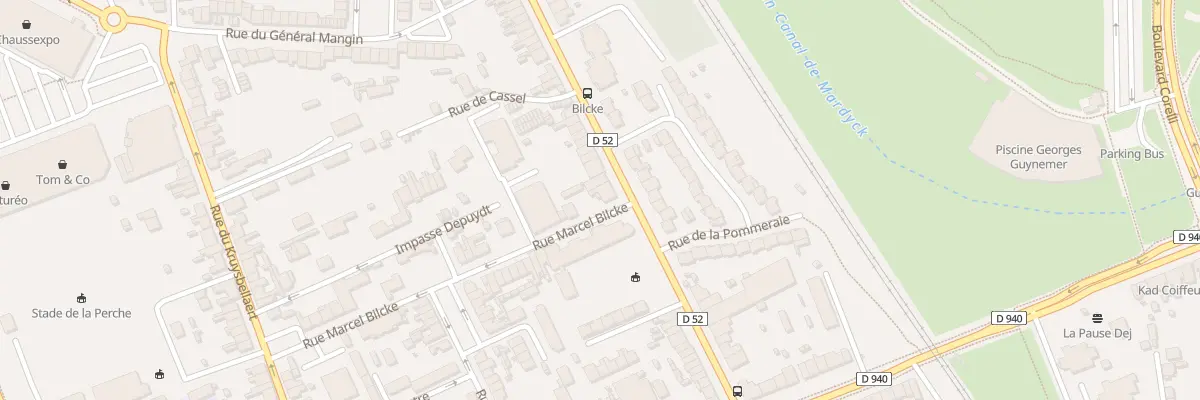 Plan du 203 Rue de Cassel à Dunkerque