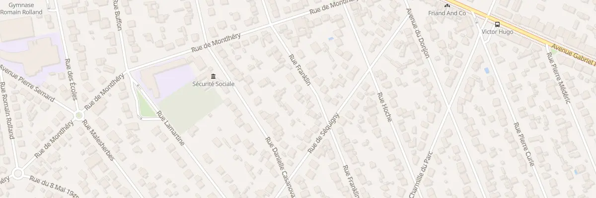 Plan du 48 Rue Franklin à Sainte-Geneviève-des-Bois