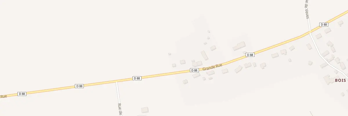 Plan du 50 Rue Grande Rue à Arçay