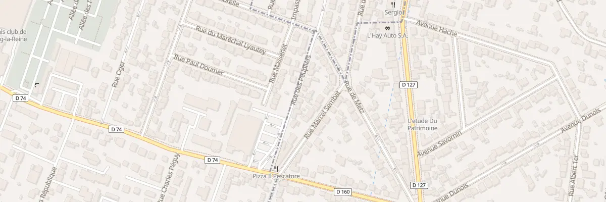 Plan du 51 Rue des Peupliers à L’Haÿ-les-Roses