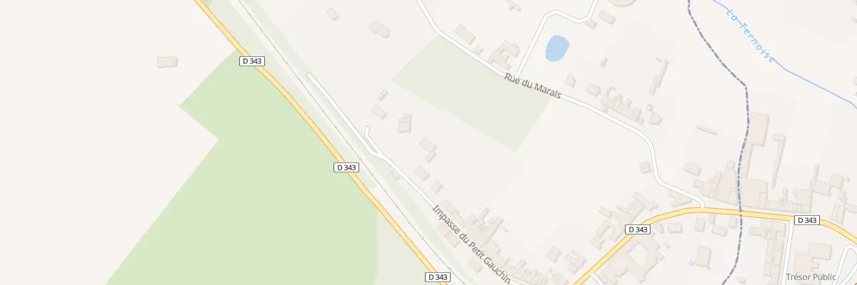 Plan du 222 Imp du Petit Gauchin à Gauchin-Verloingt