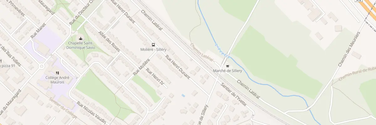Plan du 14 Rue Henri Dunant à Épinay-sur-Orge